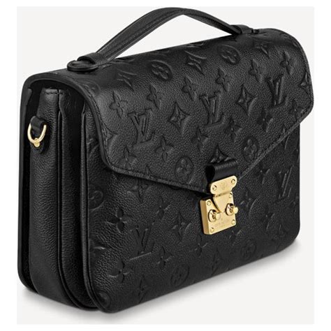 louis vuitton pochette metis black replica